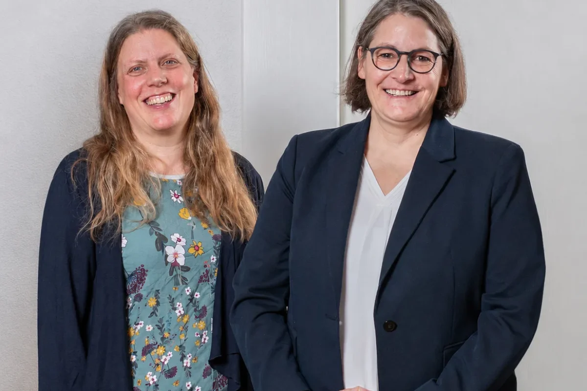 Barbara und Nathalie